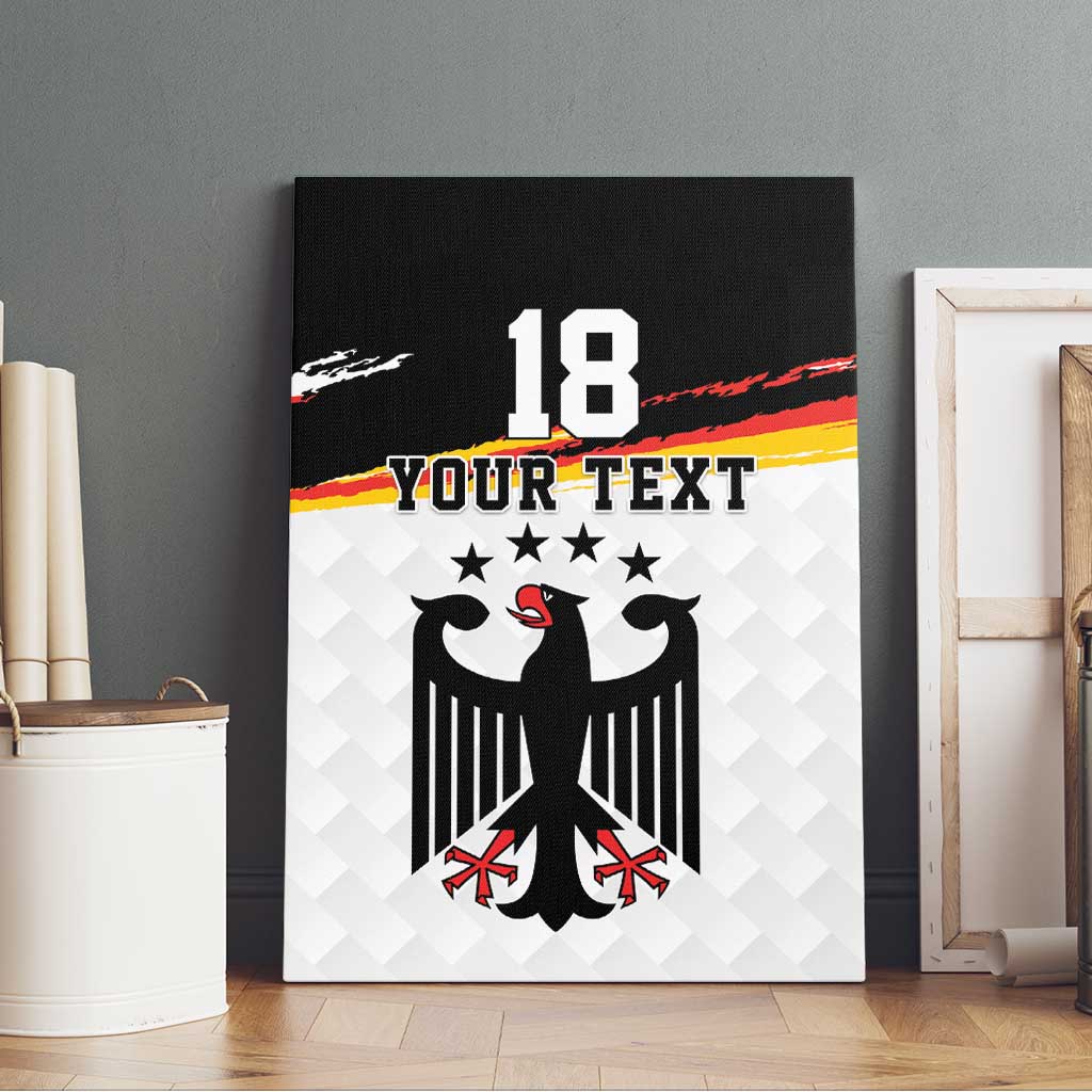 Custom Germany Football Canvas Wall Art Come On DFB-Team