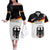 Custom Germany Football Couples Matching Off The Shoulder Long Sleeve Dress and Hawaiian Shirt Come On DFB-Team