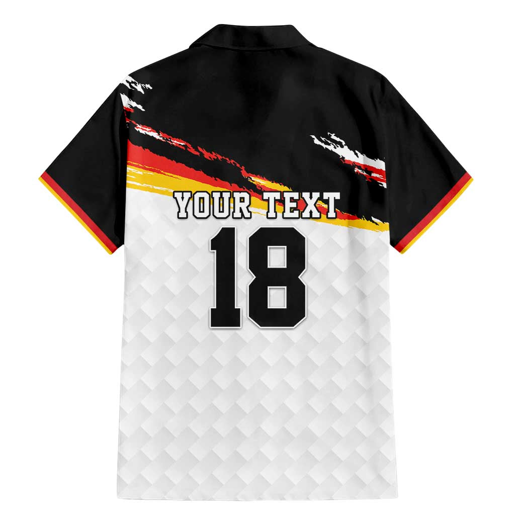 Custom Germany Football Family Matching Mermaid Dress and Hawaiian Shirt Come On DFB-Team