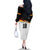 Custom Germany Football Family Matching Off The Shoulder Long Sleeve Dress and Hawaiian Shirt Come On DFB-Team