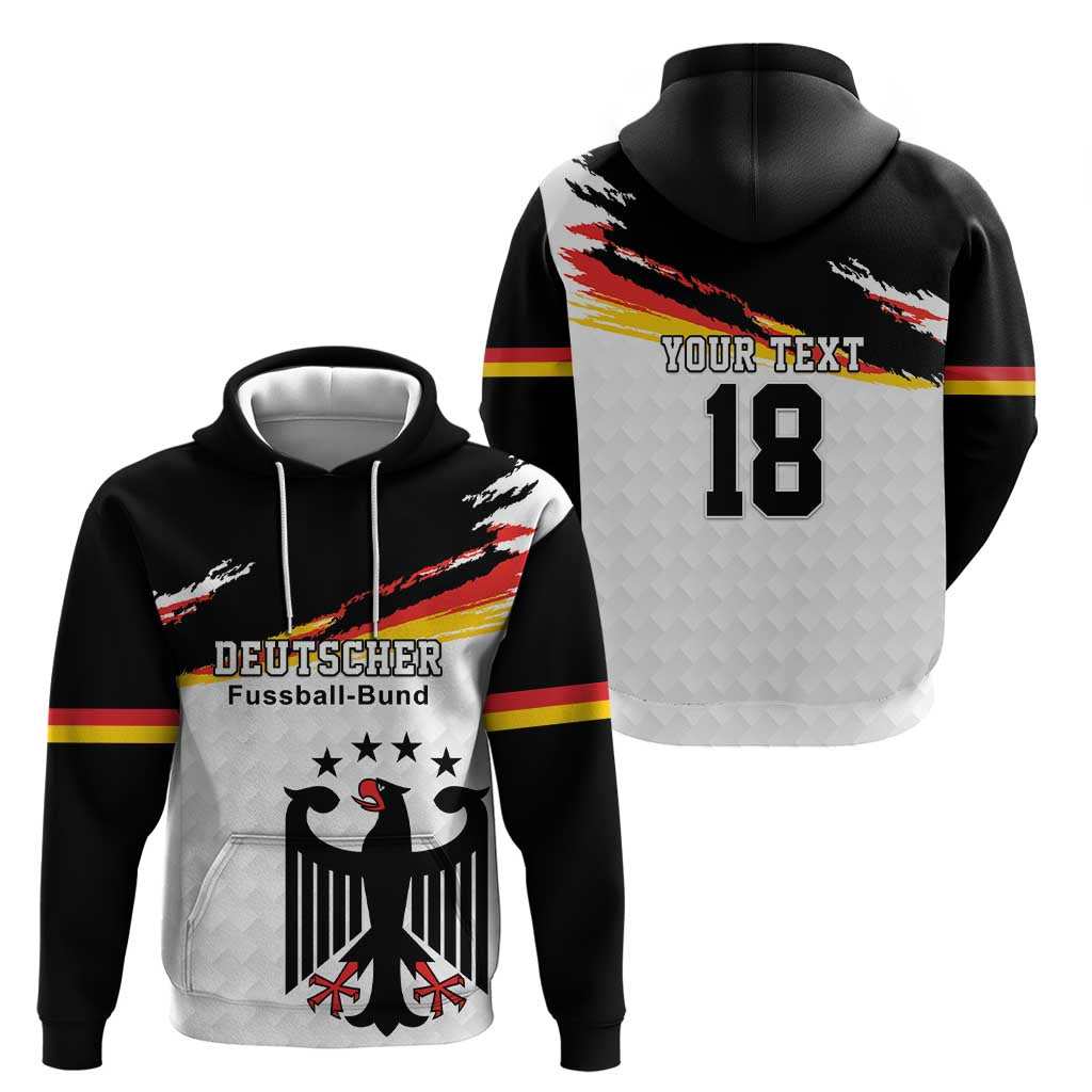 Custom Germany Football Hoodie Come On DFB-Team