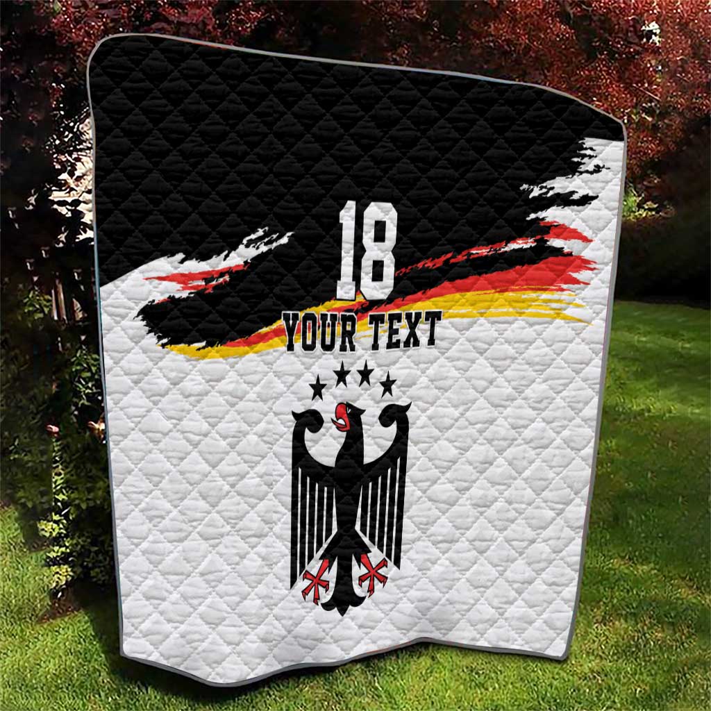 Custom Germany Football Quilt Come On DFB-Team