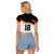 Custom Germany Football Raglan Cropped T Shirt Come On DFB-Team