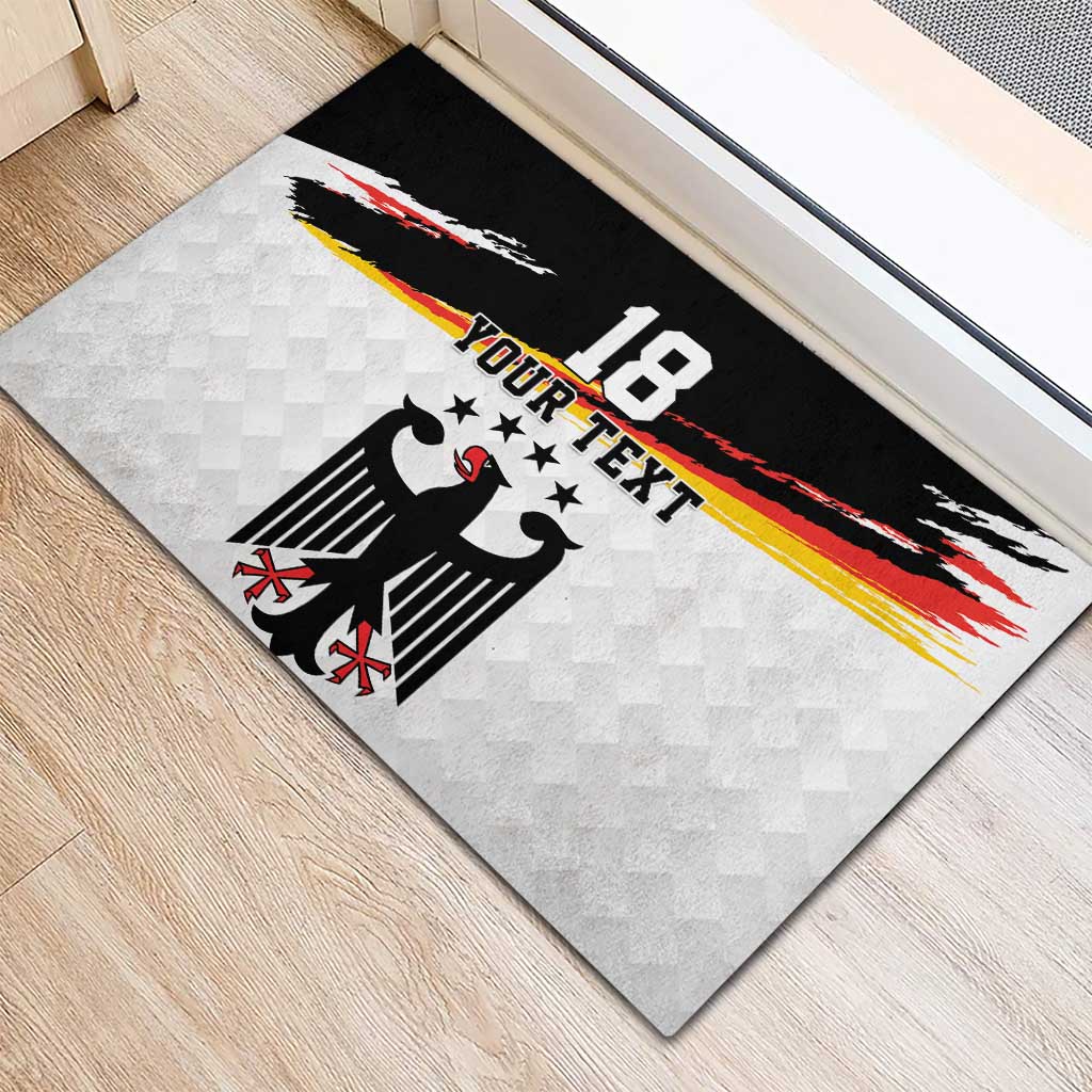 Custom Germany Football Rubber Doormat Come On DFB-Team