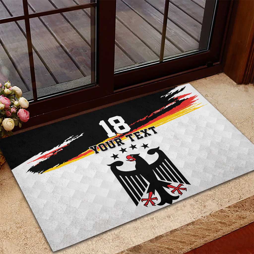 Custom Germany Football Rubber Doormat Come On DFB-Team