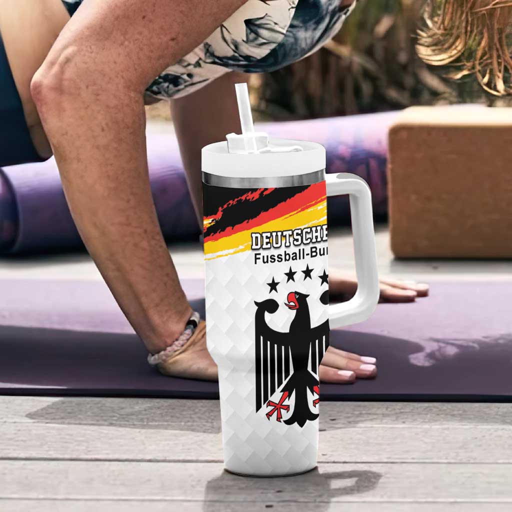 Custom Germany Football Tumbler With Handle Come On DFB-Team