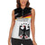 Custom Germany Football Women Sleeveless Polo Shirt Come On DFB-Team