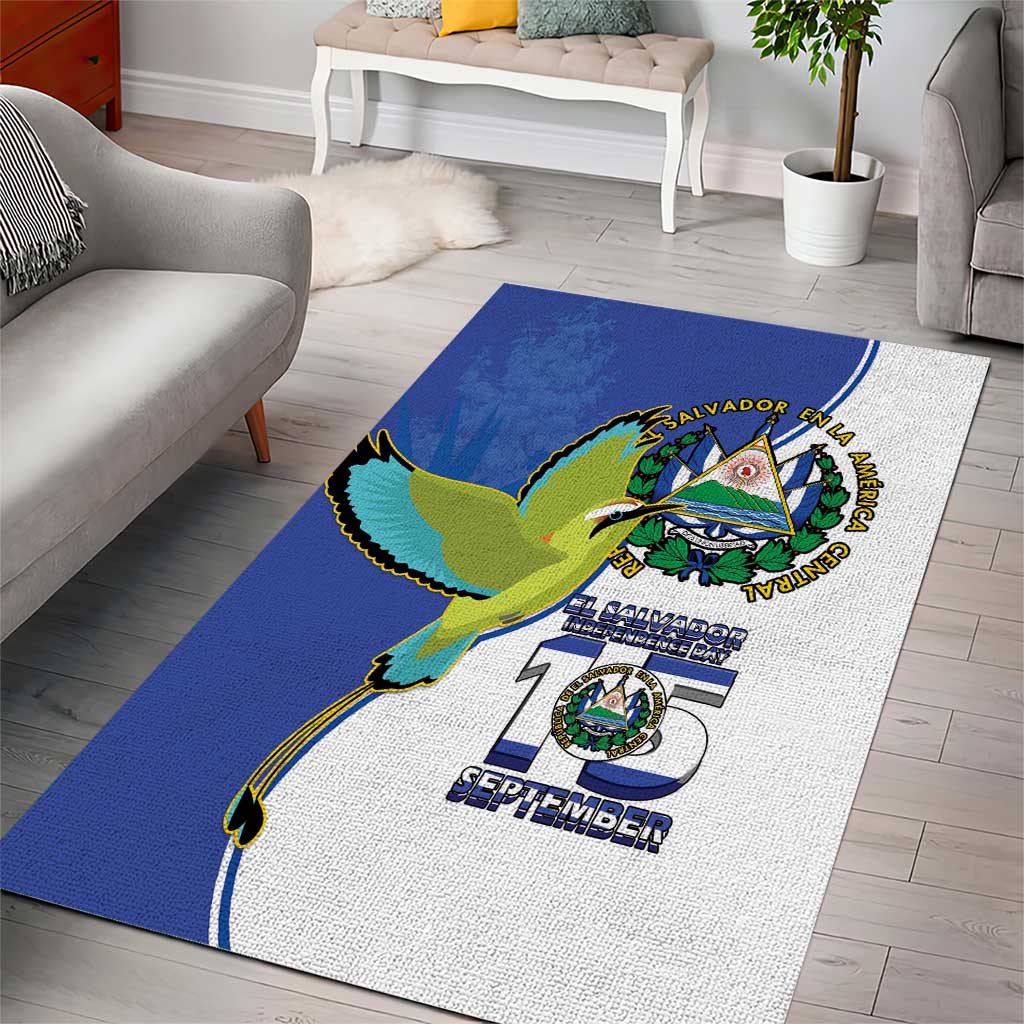 El Salvador Independence Day Area Rug Dios Union Libertad - Wonder Print Shop