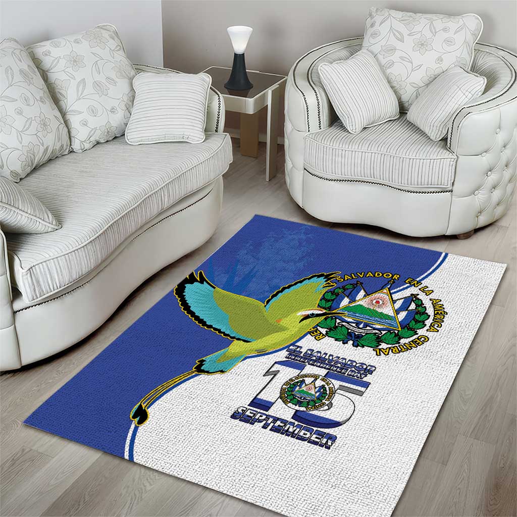 El Salvador Independence Day Area Rug Dios Union Libertad - Wonder Print Shop