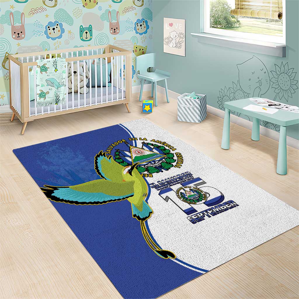 El Salvador Independence Day Area Rug Dios Union Libertad - Wonder Print Shop