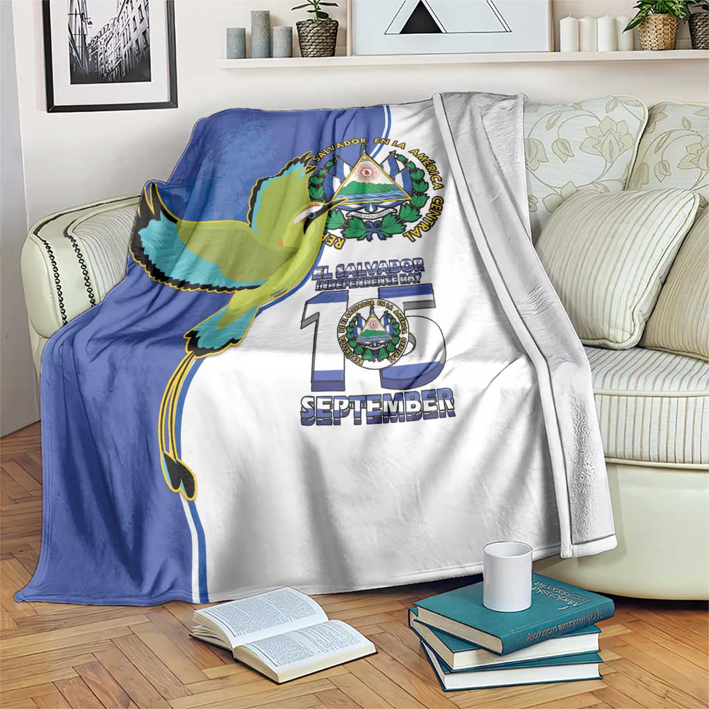 El Salvador Independence Day Blanket Dios Union Libertad - Wonder Print Shop
