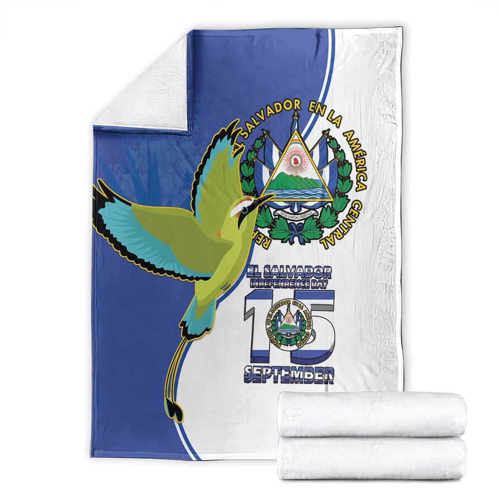 El Salvador Independence Day Blanket Dios Union Libertad - Wonder Print Shop