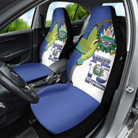 El Salvador Independence Day Car Seat Cover Dios Union Libertad - Wonder Print Shop