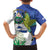 El Salvador Independence Day Family Matching Long Sleeve Bodycon Dress and Hawaiian Shirt Dios Union Libertad - Wonder Print Shop