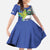 El Salvador Independence Day Family Matching Mermaid Dress and Hawaiian Shirt Dios Union Libertad - Wonder Print Shop