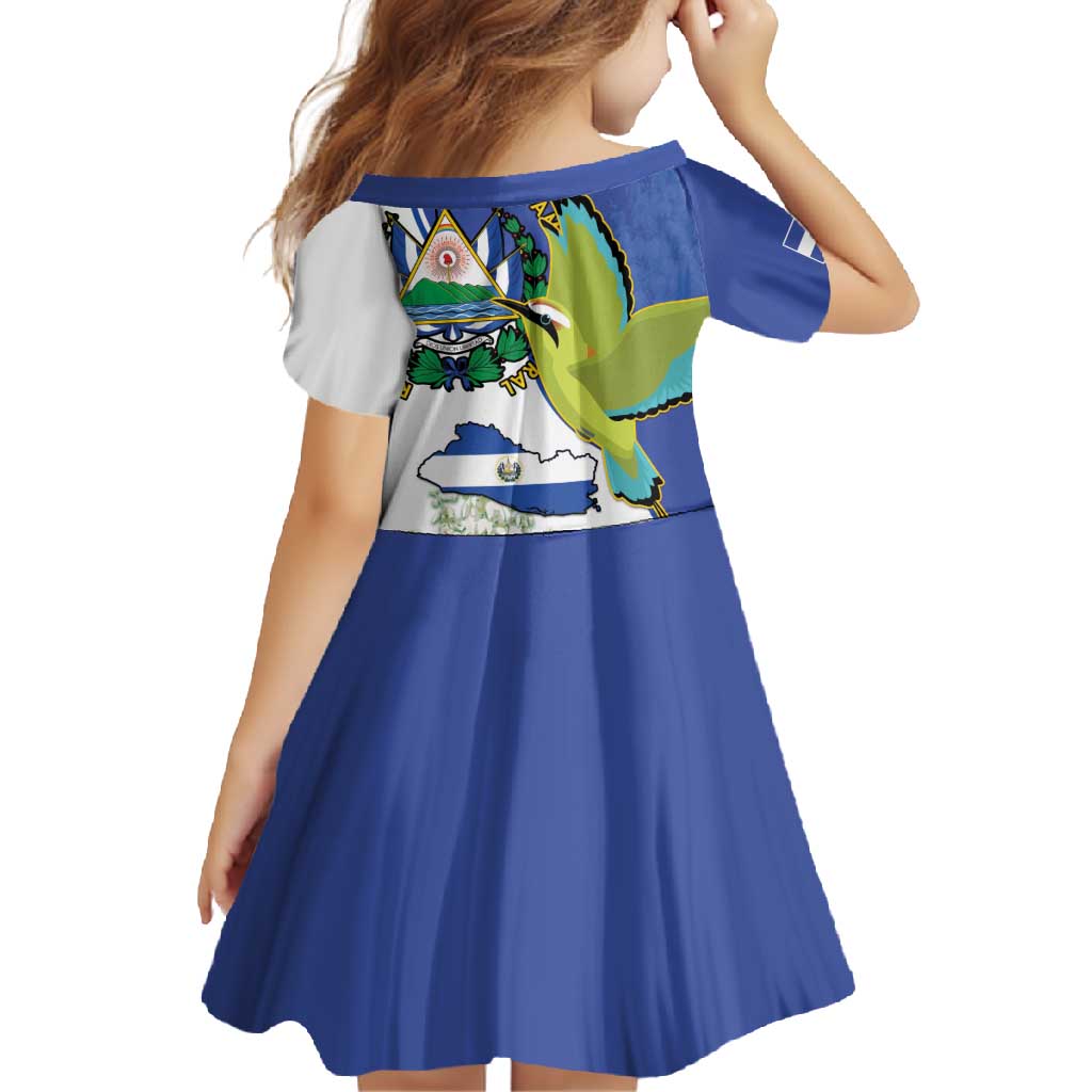 El Salvador Independence Day Family Matching Mermaid Dress and Hawaiian Shirt Dios Union Libertad - Wonder Print Shop