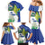 El Salvador Independence Day Family Matching Mermaid Dress and Hawaiian Shirt Dios Union Libertad - Wonder Print Shop