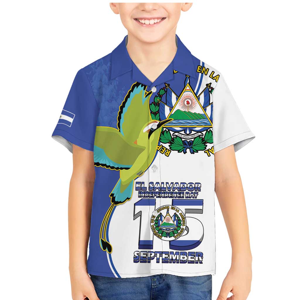 El Salvador Independence Day Family Matching Mermaid Dress and Hawaiian Shirt Dios Union Libertad - Wonder Print Shop