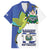 El Salvador Independence Day Family Matching Short Sleeve Bodycon Dress and Hawaiian Shirt Dios Union Libertad - Wonder Print Shop