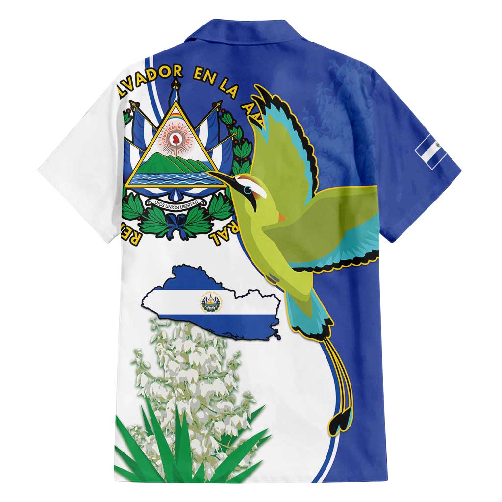 El Salvador Independence Day Family Matching Summer Maxi Dress and Hawaiian Shirt Dios Union Libertad - Wonder Print Shop