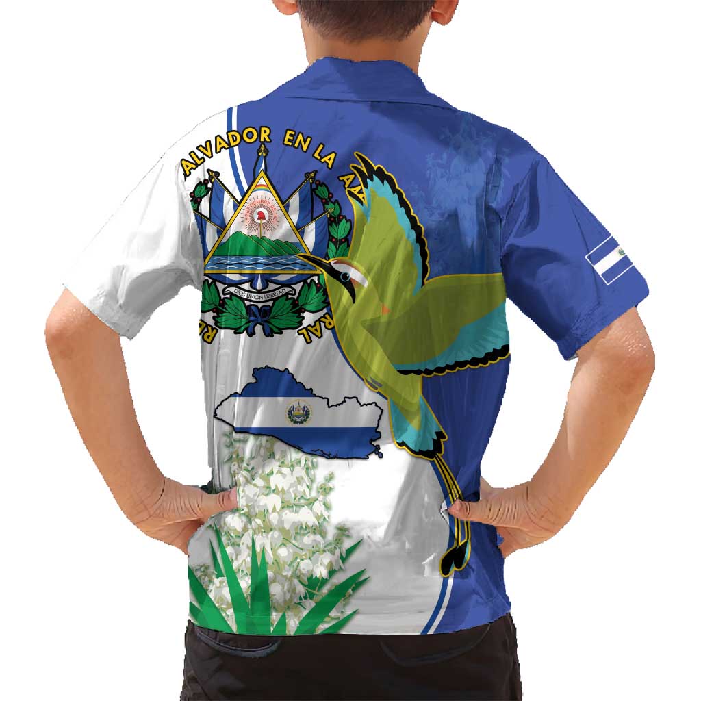 El Salvador Independence Day Family Matching Tank Maxi Dress and Hawaiian Shirt Dios Union Libertad - Wonder Print Shop