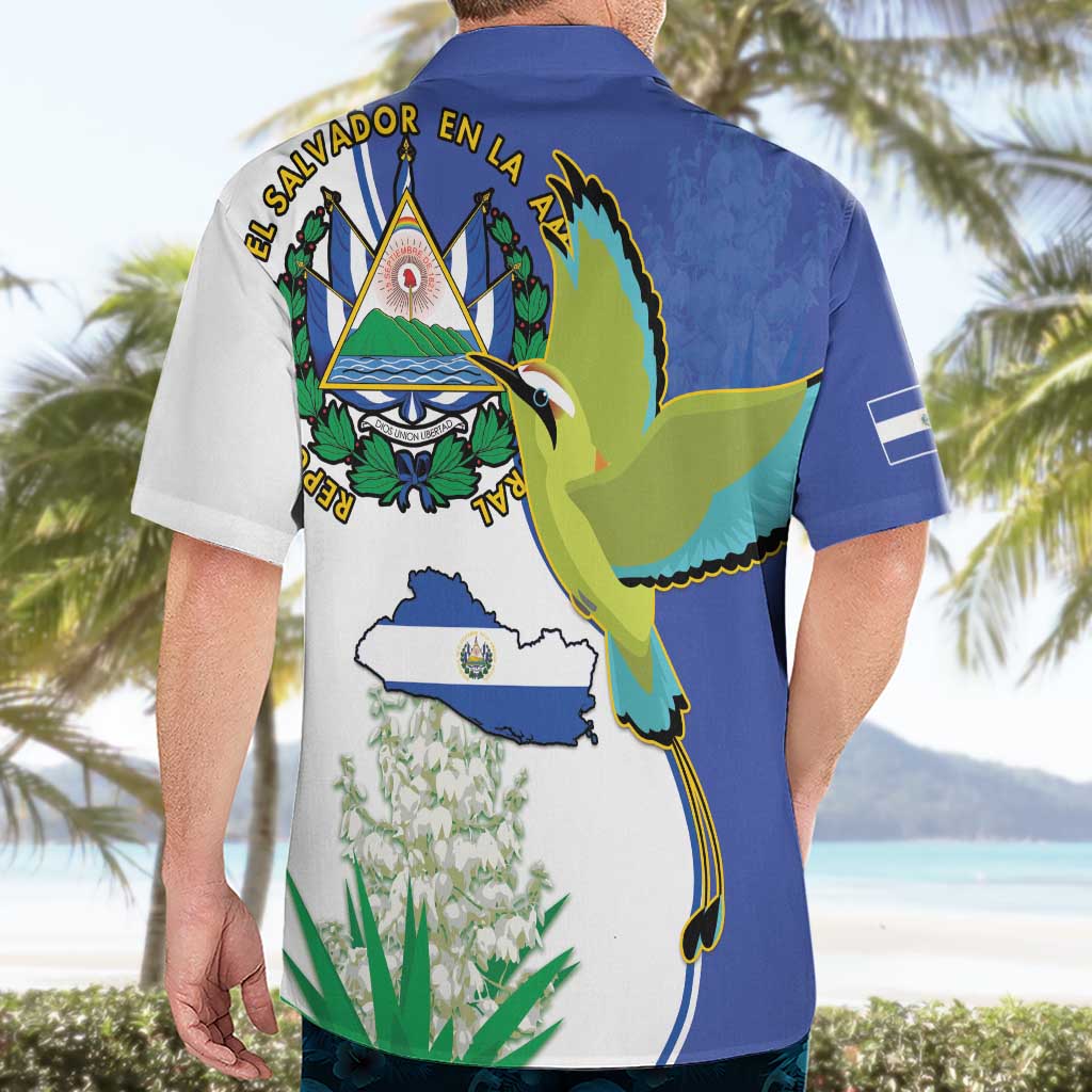 El Salvador Independence Day Hawaiian Shirt Dios Union Libertad - Wonder Print Shop