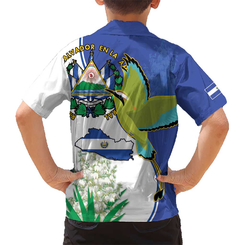 El Salvador Independence Day Hawaiian Shirt Dios Union Libertad - Wonder Print Shop