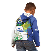El Salvador Independence Day Kid Hoodie Dios Union Libertad - Wonder Print Shop