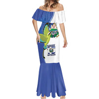 El Salvador Independence Day Mermaid Dress Dios Union Libertad - Wonder Print Shop