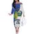 El Salvador Independence Day Off The Shoulder Long Sleeve Dress Dios Union Libertad - Wonder Print Shop