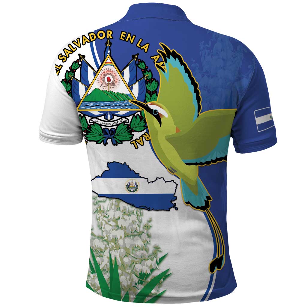 El Salvador Independence Day Polo Shirt Dios Union Libertad - Wonder Print Shop