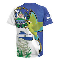 El Salvador Independence Day Rugby Jersey Dios Union Libertad - Wonder Print Shop