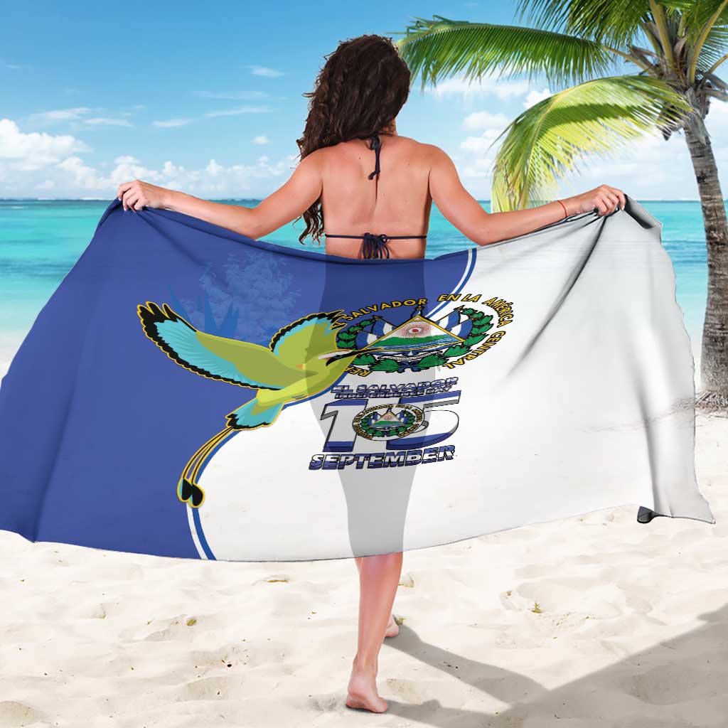 El Salvador Independence Day Sarong Dios Union Libertad - Wonder Print Shop