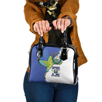 El Salvador Independence Day Shoulder Handbag Dios Union Libertad - Wonder Print Shop