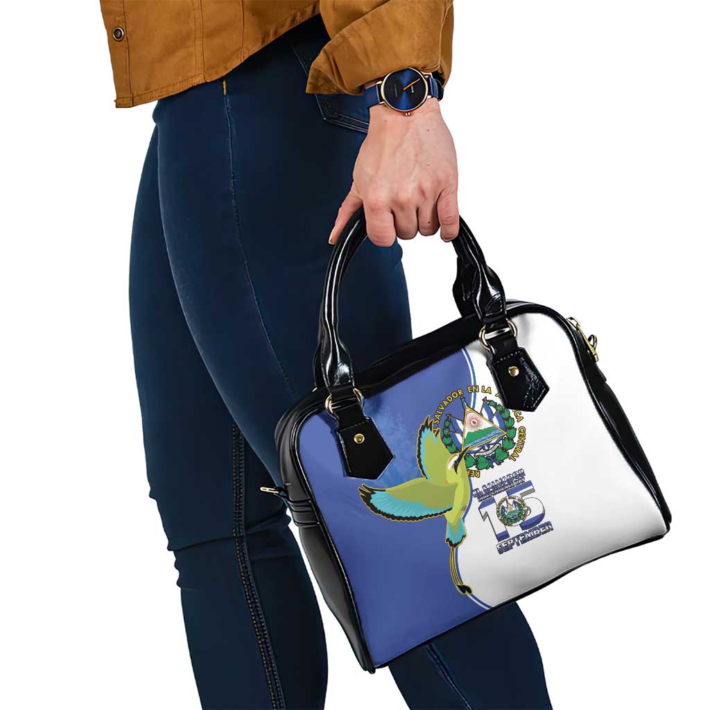 El Salvador Independence Day Shoulder Handbag Dios Union Libertad - Wonder Print Shop