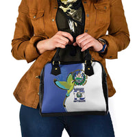 El Salvador Independence Day Shoulder Handbag Dios Union Libertad - Wonder Print Shop