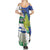 El Salvador Independence Day Summer Maxi Dress Dios Union Libertad - Wonder Print Shop