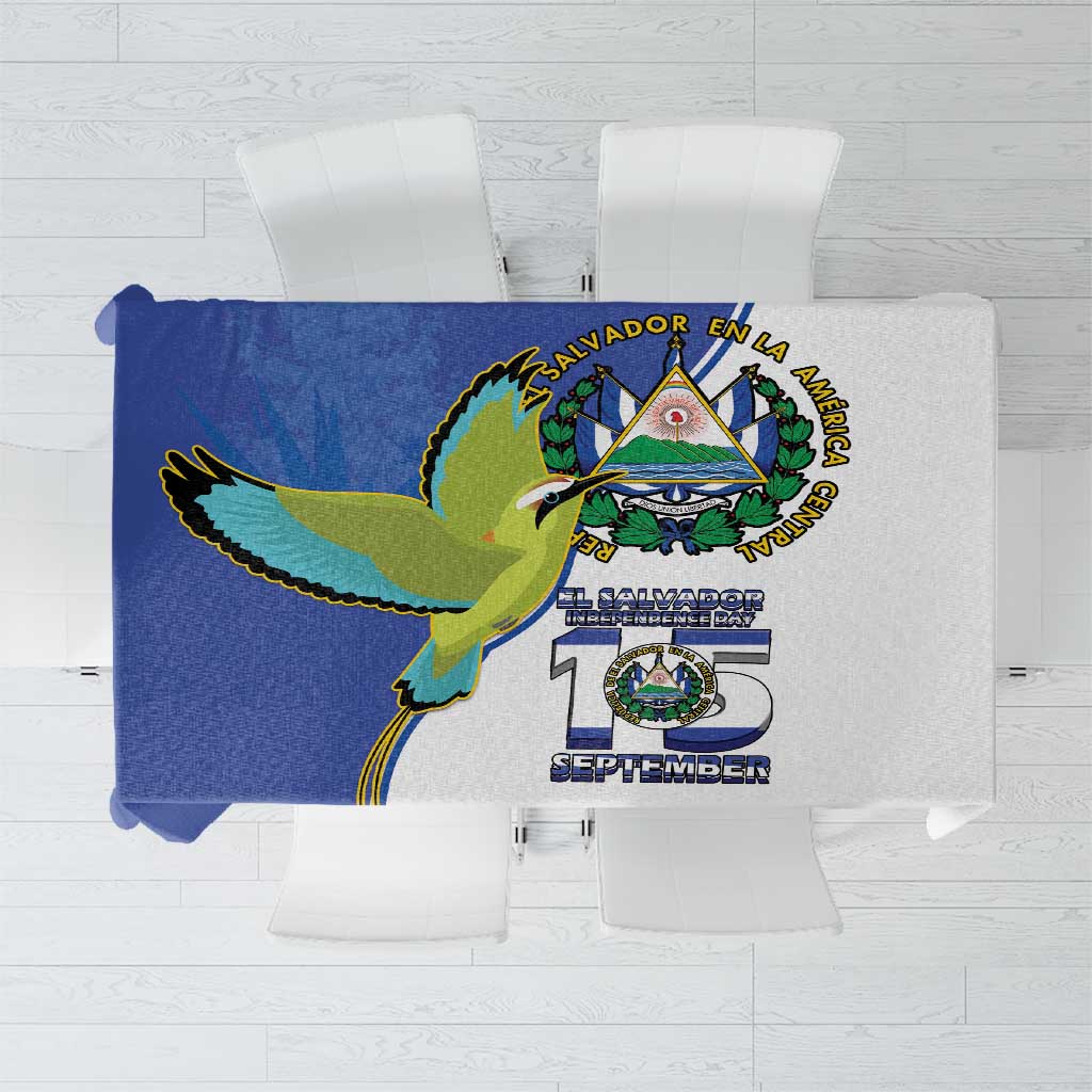 El Salvador Independence Day Tablecloth Dios Union Libertad - Wonder Print Shop