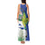El Salvador Independence Day Tank Maxi Dress Dios Union Libertad - Wonder Print Shop