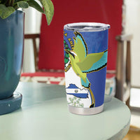 El Salvador Independence Day Tumbler Cup Dios Union Libertad - Wonder Print Shop