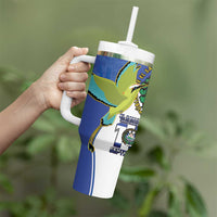 El Salvador Independence Day Tumbler With Handle Dios Union Libertad - Wonder Print Shop