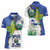 El Salvador Independence Day Women Polo Shirt Dios Union Libertad - Wonder Print Shop