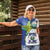 El Salvador Independence Day Women Polo Shirt Dios Union Libertad - Wonder Print Shop