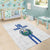 Custom El Salvador Football Area Rug La Selecta Sporty Style - Wonder Print Shop