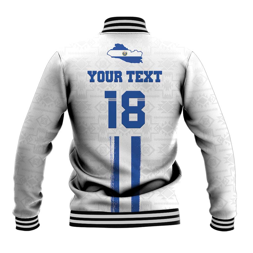 Custom El Salvador Football Baseball Jacket La Selecta Sporty Style - Wonder Print Shop