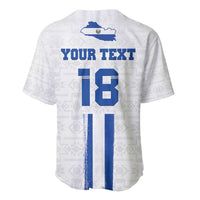 Custom El Salvador Football Baseball Jersey La Selecta Sporty Style - Wonder Print Shop