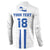 Custom El Salvador Football Button Sweatshirt La Selecta Sporty Style - Wonder Print Shop