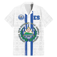 Custom El Salvador Football Family Matching Mermaid Dress and Hawaiian Shirt La Selecta Sporty Style - Wonder Print Shop