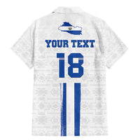 Custom El Salvador Football Family Matching Mermaid Dress and Hawaiian Shirt La Selecta Sporty Style - Wonder Print Shop