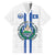 Custom El Salvador Football Family Matching Short Sleeve Bodycon Dress and Hawaiian Shirt La Selecta Sporty Style - Wonder Print Shop